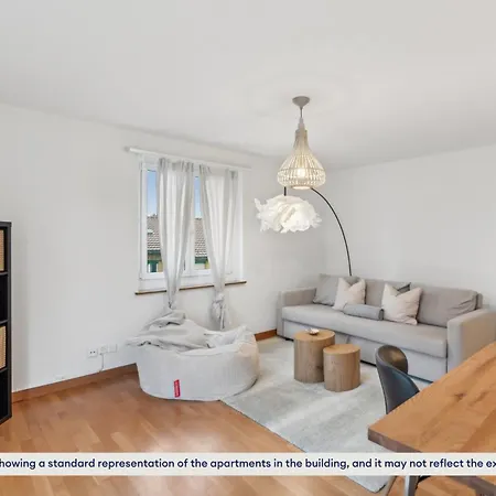 Apartment Basic 3br With Balcony Near Hb Zurich